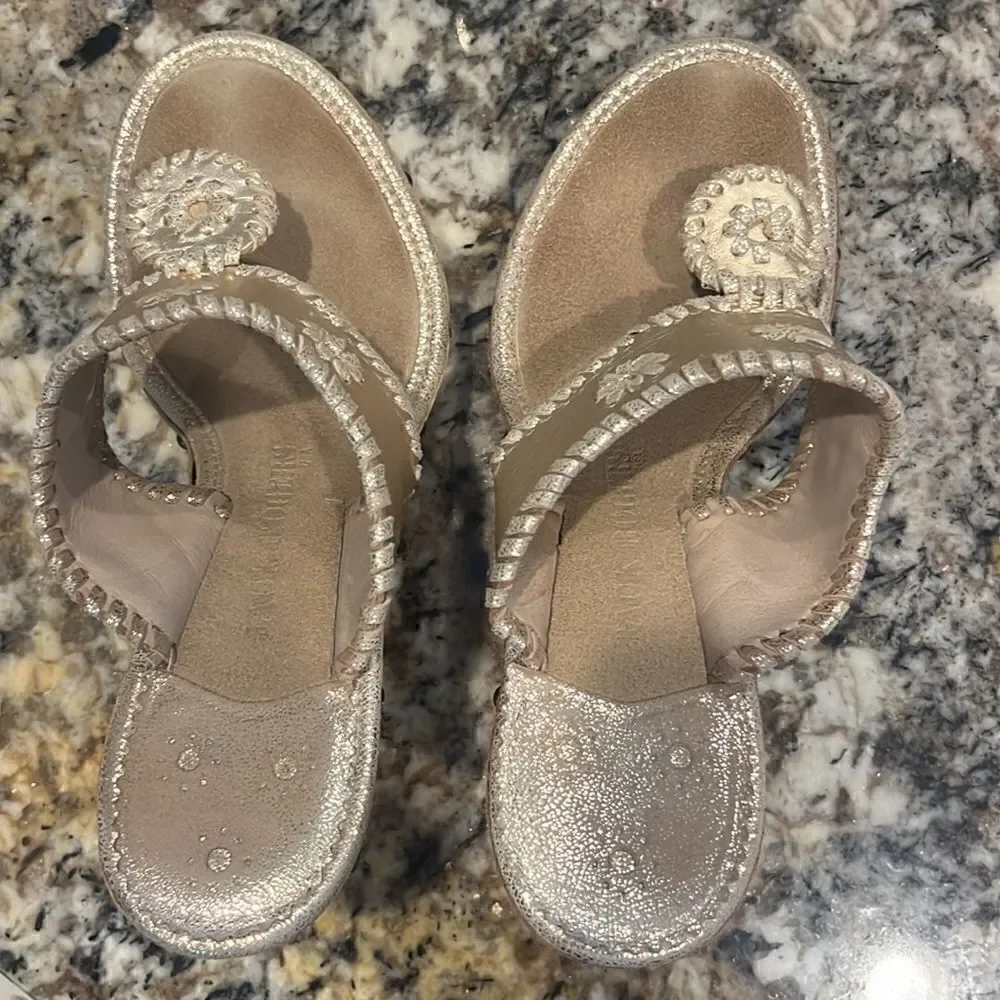 Jack Rogers Heeled Wedges